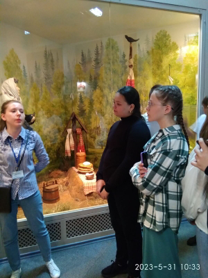 5 июня в рамках проекта "Пушкинская карта" обучающиеся нашей школы побывали в  Национальном музее Республики Марий Эл