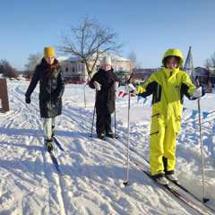 Обучающиеся школы открыли лыжный сезон