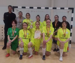 Поздравляем команду девушек 2005-2006 г.р. Гимназии с победой в региональном этапе Всероссийского проекта «Мини-футбол в школу»!