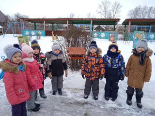 Совместная деятельность на прогулке.