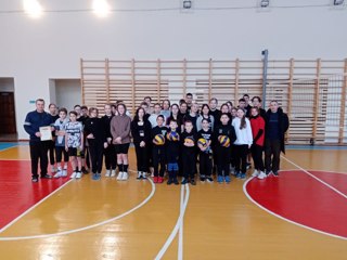 Матчевая встреча команд Красноармейского и Цивильского муниципальных округов по волейболу