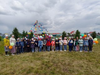 Закрытие пришкольного лагеря "Олимп"