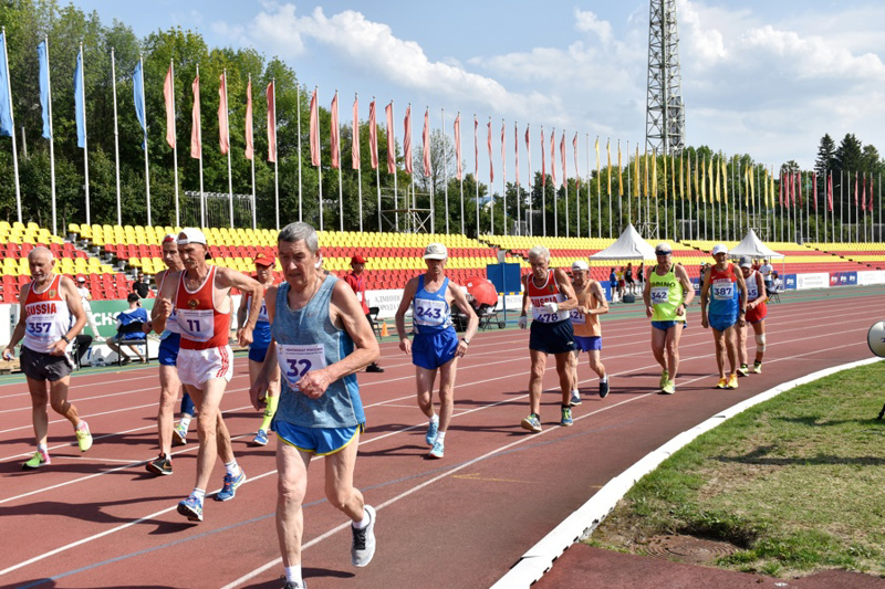 В Чувашии стартовал чемпионат России по легкой атлетике среди ветеранов