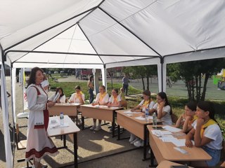Наш педагог на республиканском фестивале национальной кухни "Вкусы Чувашии"!