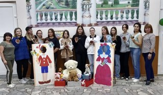 Преподаватели школы искусств Филиппова Н.Н. и Доброхотова Л.И. провели мастер-классы в Байдеряковском СДК
