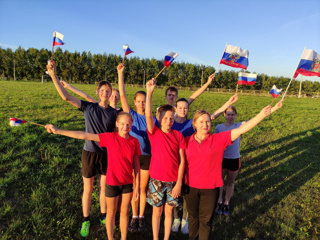 День Государственного флага в пришкольном лагере МБОУ "Янышская СОШ"