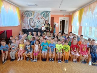 Встреча сотрудника МЧС с детьми детского сада № 12 «Золотой ключик»
