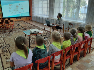 Ребята детского сада участники Всероссийского экоурока