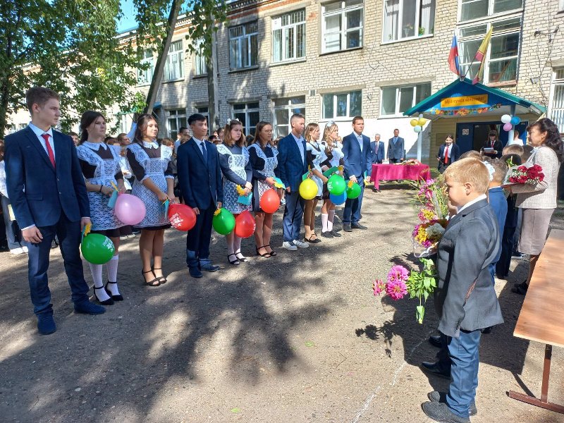 День Знаний в Эльбарусовской школе