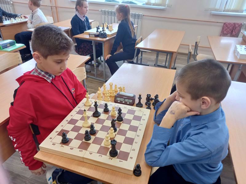 Первенство школы по быстрым шахматам