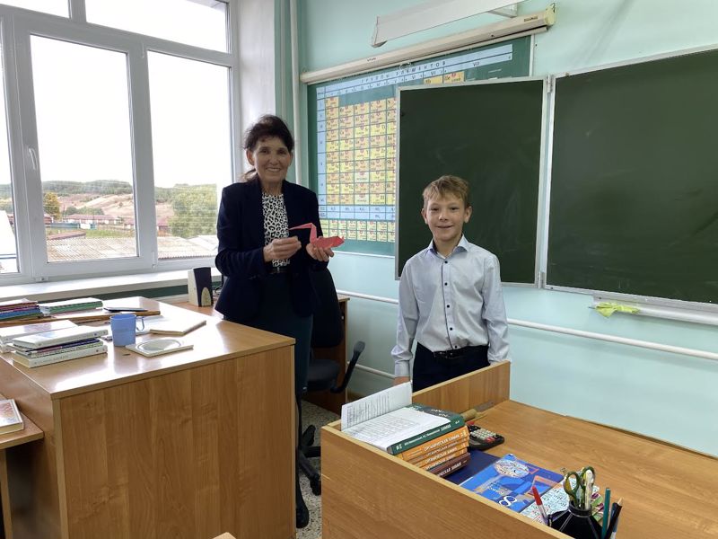 Ученики МБОУ «Шимкусская СОШ»  приняли участие в акции "Благодарю"