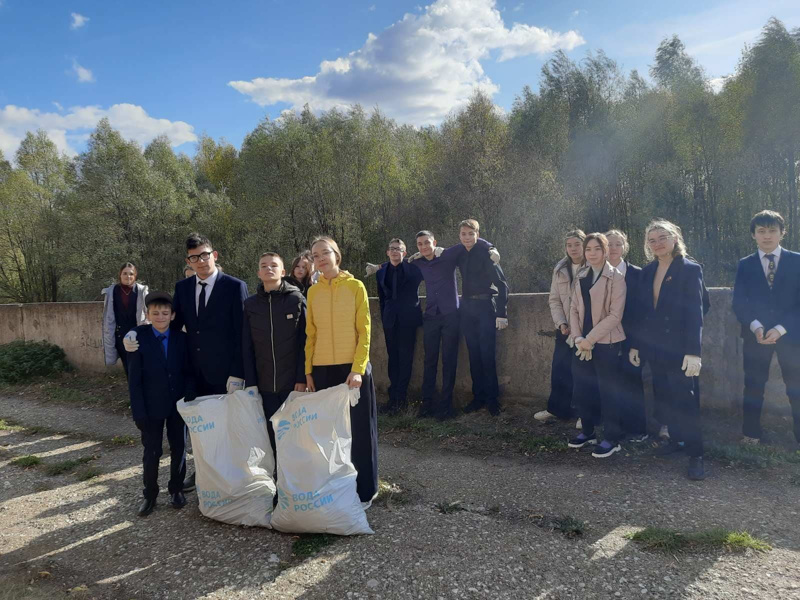 Всероссийская акция 'Вода России" продолжается...