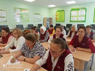Учителя МБОУ «Шыгырданская СОШ №1» - участники акции  «Всероссийский педагогический диктант»