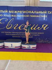 Открытый межрегиональный турнир «Евгения» по художественной гимнастике на призы пятикратной чемпионки мира Евгении Левановой.