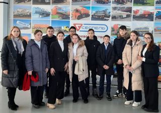 Обучающиеся 8а класса МБОУ «Моргаушская СОШ» посетили предприятие ЗАО «Сеспель».