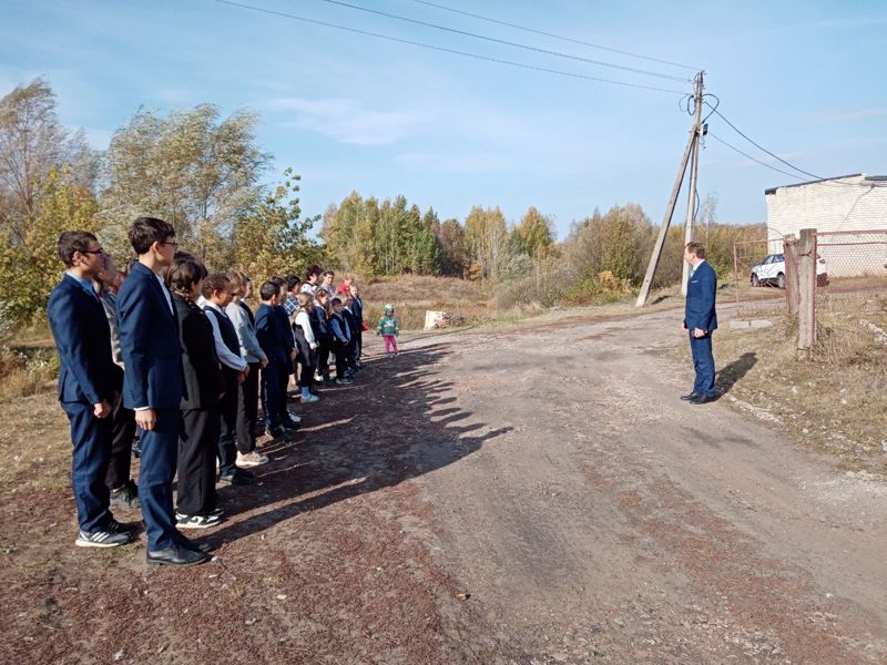 В школе прошла учебно-тренировочная эвакуация.