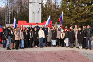 Торжественное открытие Сквера памяти и славы.