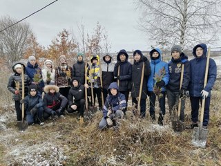 В рамках акции «Посади дерево и сохрани его».