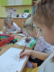 Дети проявили свое творчество и создали уникальные и красочные символы