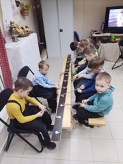 Осенние посиделки ребят старшей группы "Солнышко" в Музее краеведения и истории города Новочебоксарска