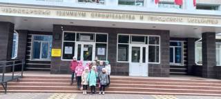 Обучающиеся 3 «А» класса вместе с родителями М. В. Афанасьевой и Н. И. Никифоровой посетили Чебоксарский техникум строительства и городского хозяйства