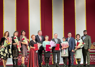 Награждение Почетной грамотой Государственного совета Чувашской Республики