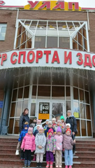 Воспитанники детского сада «Колосок» сдали свои первые нормативы ГТО.