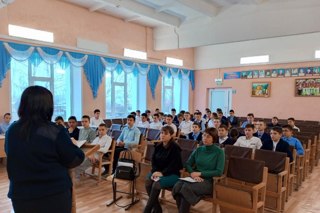 16 ноября в МБОУ «Урмаевская СОШ» состоялась встреча обучающихся 7-9 классов с субъектами профилактики