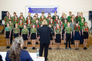 1 место на муниципальном этапе Всероссийского конкурса хоровых и вокальных коллективов