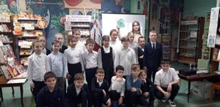 15 ноября обучающиеся 4 «Д» класса посетили библиотеку им.К.Чуковского