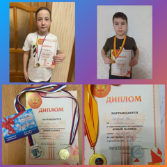 Учащиеся 5А класса Гафиятуллин Роберт и Сабирзянов Урал взяли 1 место в республиканском соревновании по плаванию "Юный пловец".
