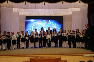 Торжественное посвящение учащихся МБОУ «Комсомольская СОШ №1» в «Орлята России»