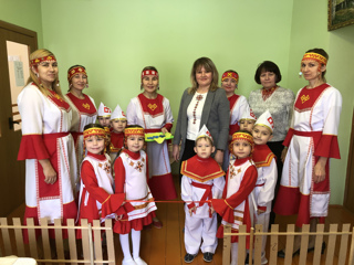В детском саду открылся мини-музей  «Чувашская изба»