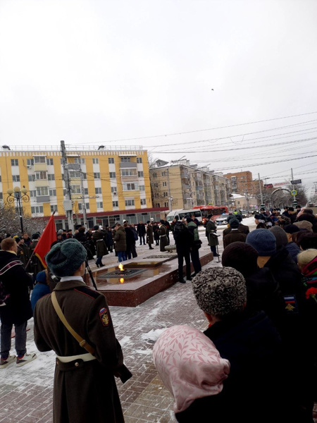 ♨В мемориальном парке поисковики почтили память защитников Калужской земли