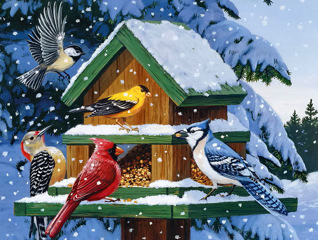 Стартовал детский экологический конкурс "Покорми птиц зимой - они послужат тебе весной"
