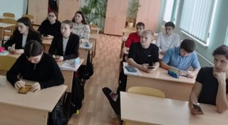 В гимназии прошел мультимедийный Квест "Великие битвы Победы", посвященный 80-летию Сталинградской битвы