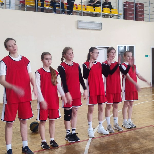 Гимназисты-победители турнира «Школьная волейбольная лига»