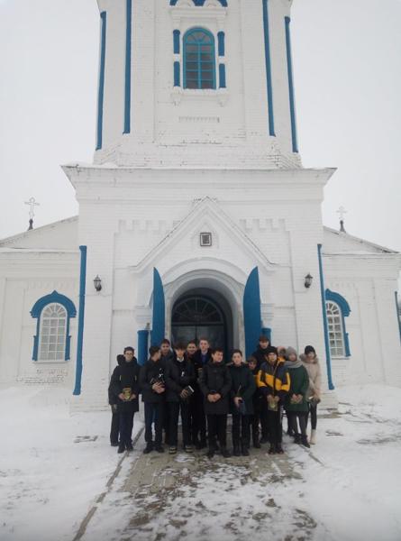 Посещение храма Вознесение Господня учащимися школы