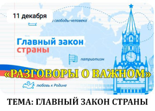 Мероприятия в честь празднования Дня Конституции Российской Федерации