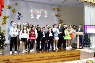 На конкурс "Евровидение-2023" в гимназию съехались самые красивые, талантливые и дружные исполнители из разных школ города