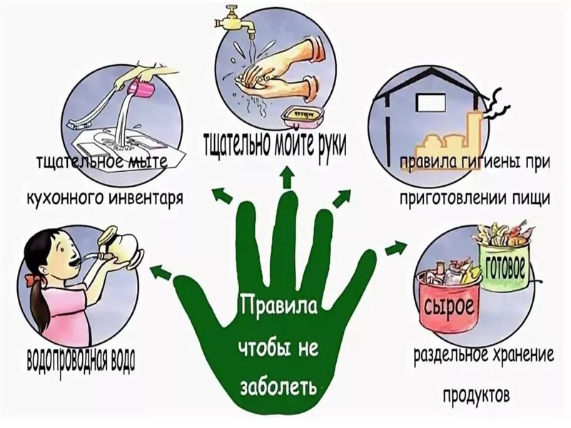 Меры по профилактике острых кишечных инфекций