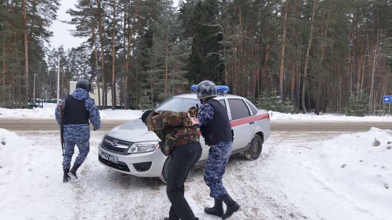 В школе-интернате прошли плановые учения по антитеррористической безопасности