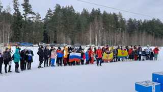 Лыжные гонки посвященные СВО "Знай наших"