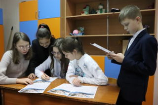 Активисты Моргаушской школы присоединились к акции "Письмо Победы".