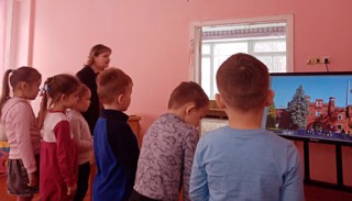 Виртуальная экскурсия к монументу "Жажда" детей старшей группы "Солнышко"