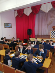 Первенство школы по шашкам