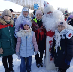 На Фестивале национальных Дедов Морозов!