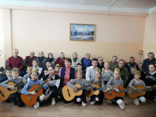 Концерт обучающихся школы искусств в отделении стационарного обслуживания д.Кильдюшево