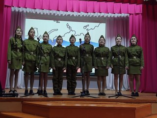 Воспитанники вокального объединения  «Домисолька» Ильинской школыприняли участие в конкурсе патриотической песни «Я люблю тебя, Россия!»