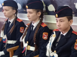Торжественное открытие «Парты Героя» в Комсомольской средней школе №2»